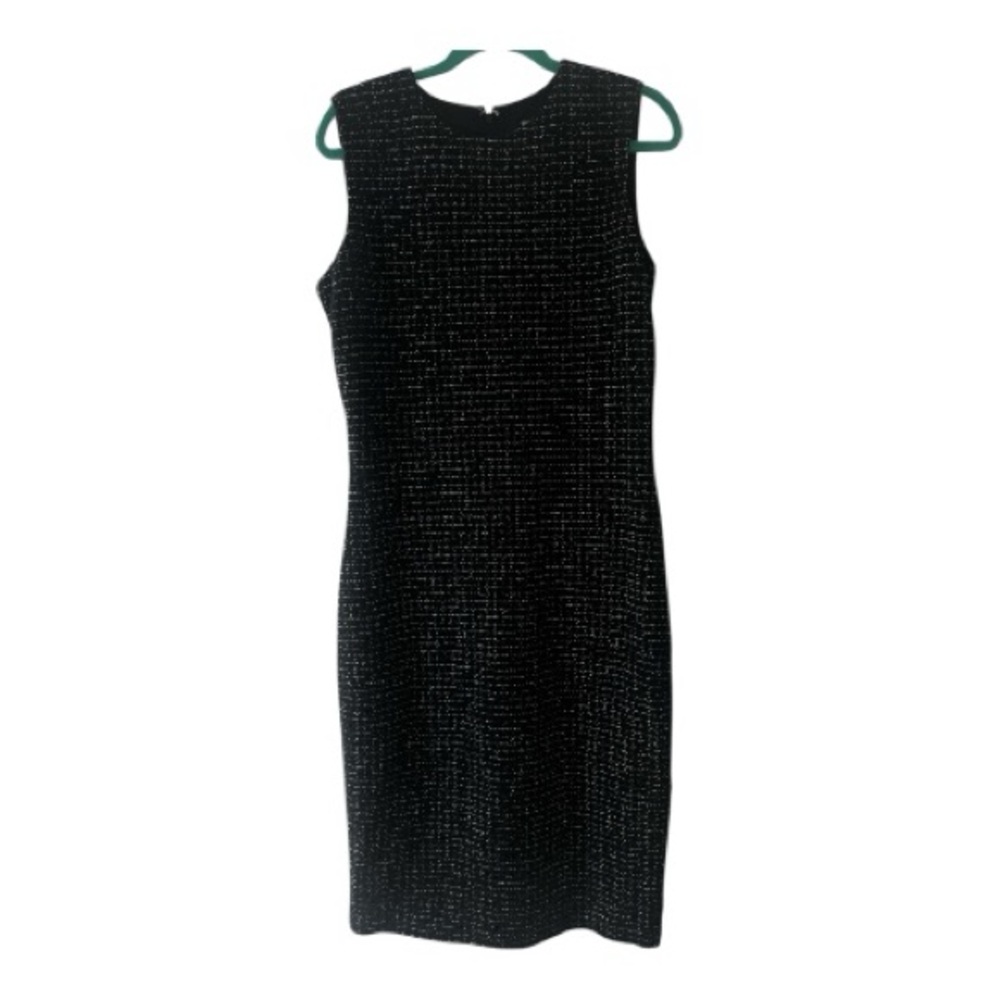Theory Black Tweed Dress Black & White - NWT